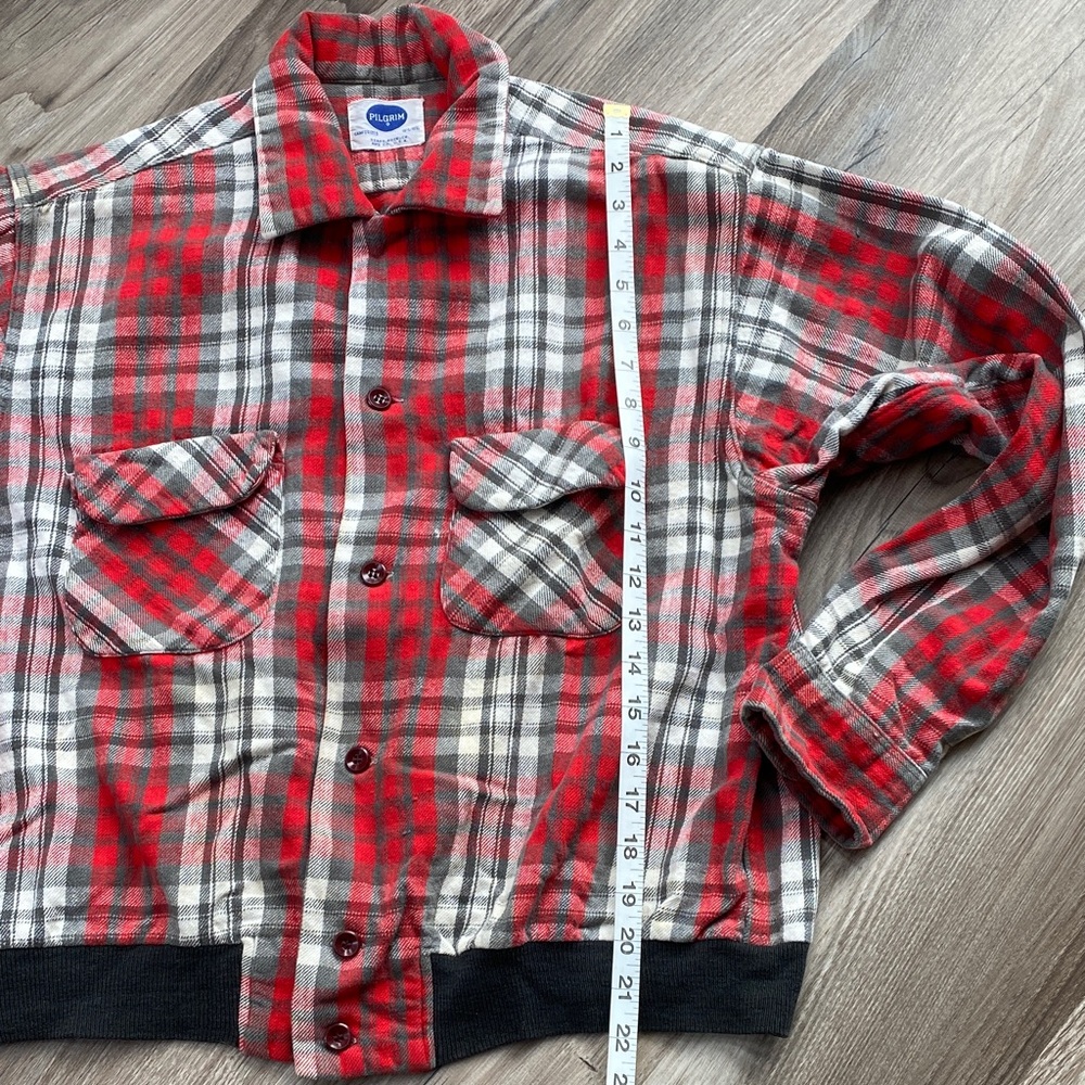 Vintage Plaid Shirt Jacket - Picture 3 of 6